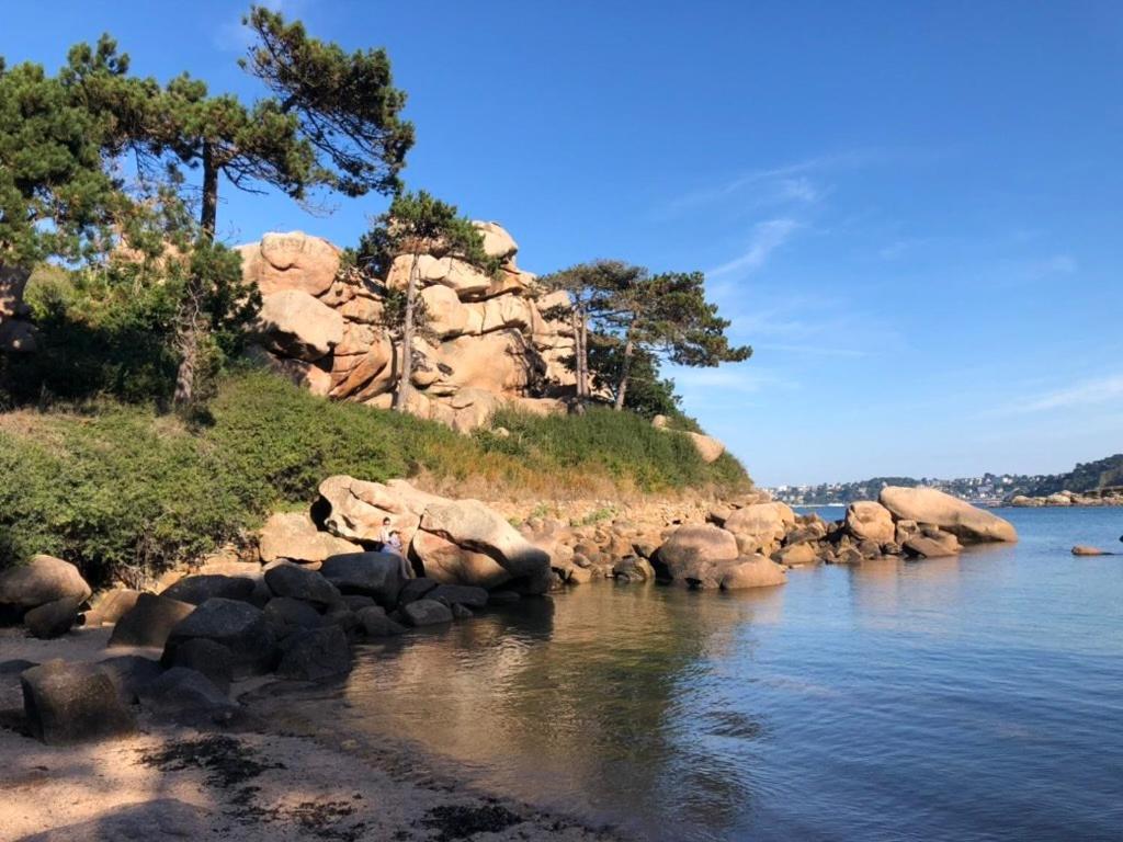 Les Ecolodges Sous Le Phare Louannec Kültér fotó
