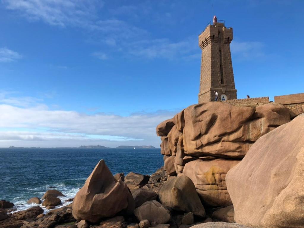 Les Ecolodges Sous Le Phare Louannec Kültér fotó