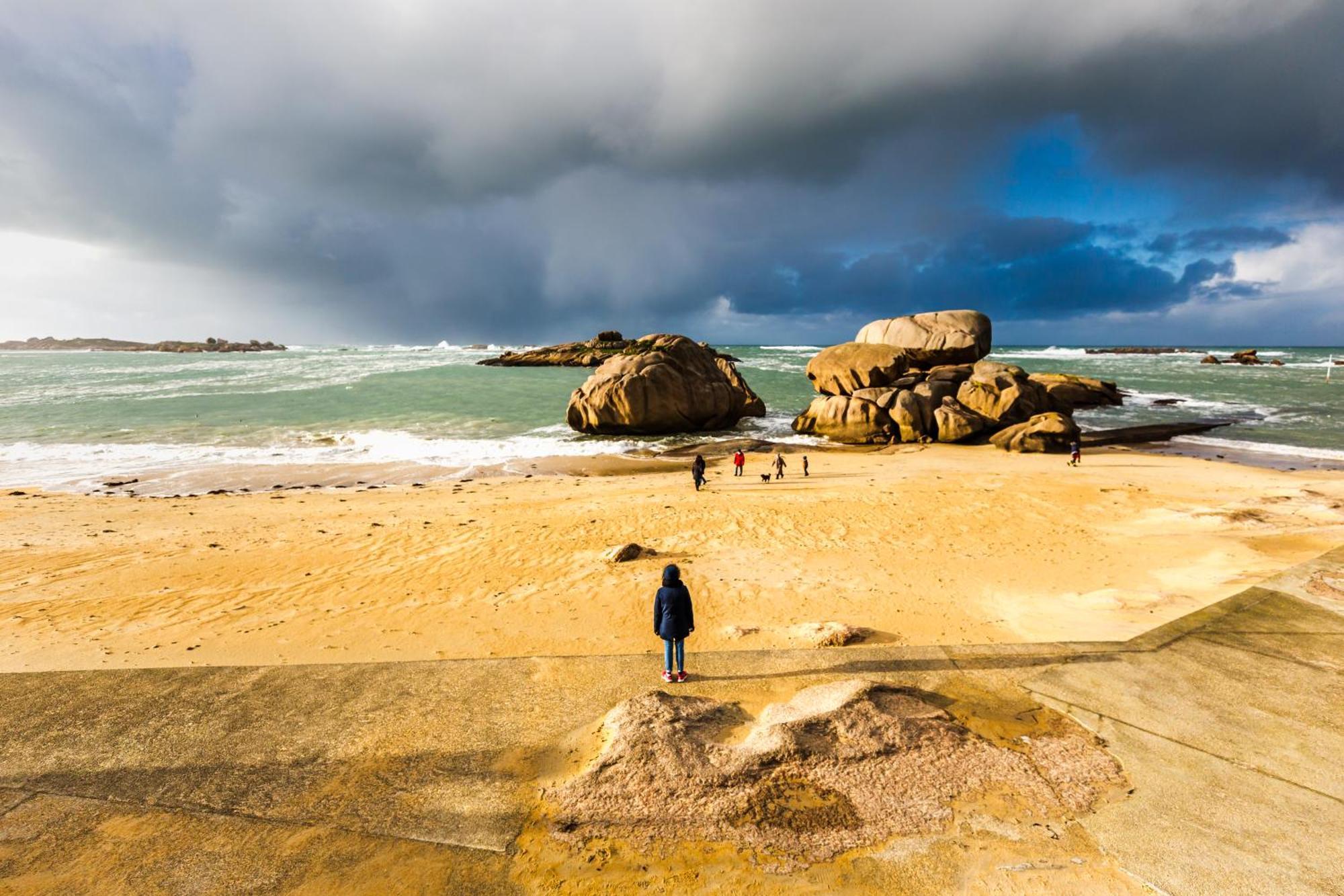 Les Ecolodges Sous Le Phare Louannec Kültér fotó
